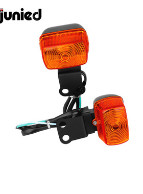 适用本田XR600R XR400R XR250R转向车灯改装摩托车前后转向灯配件