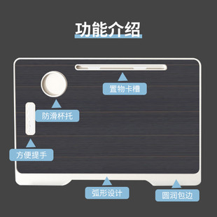 床上电脑桌笔记本学习书桌家用学生宿舍飘窗办公移动可折叠34