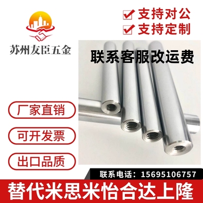 线性导向轴 -两端内螺纹带扳手槽型CSFJZ CPSFJZ 镀铬棒 光轴