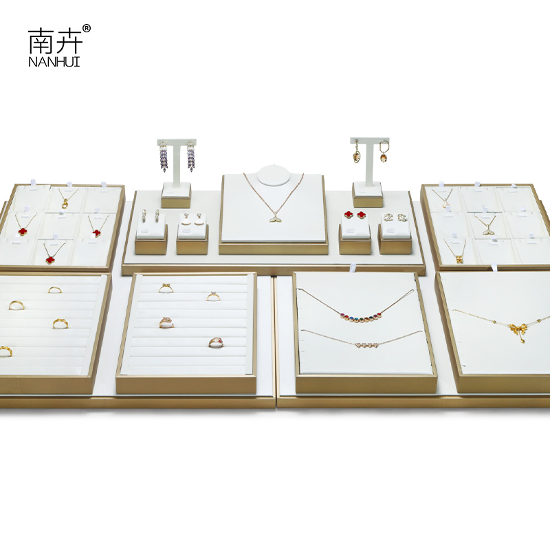 南卉珠宝展示道具柜台首饰展示架戒指项链手镯耳钉饰品陈列架定制