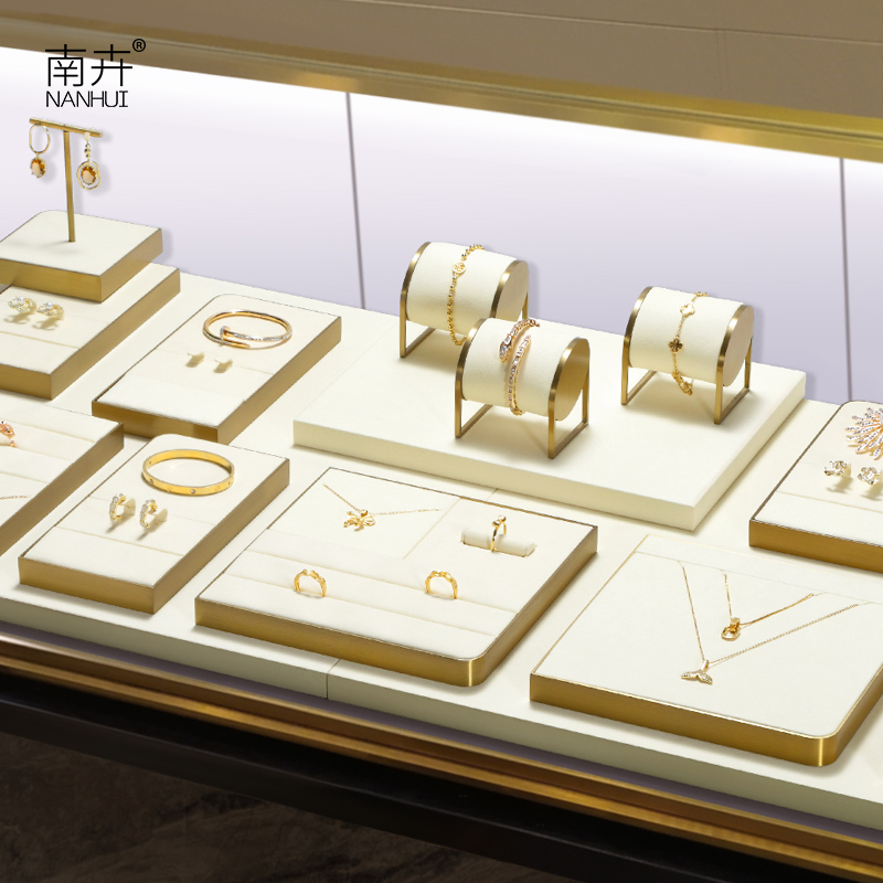 南卉珠宝展示道具首饰金属陈列架