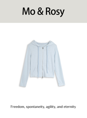 MO&ROSY 【白昼】 简约拉链连帽上衣MR327W105