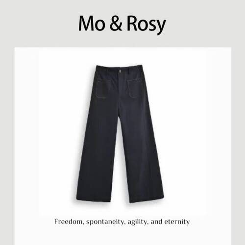 MO&ROSY【诗意涌来】 百搭个性明线休闲裤MR317L068
