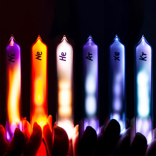 玻封稀有气体发光管稀有气体发光元素收藏玻封氙气惰性气体发光管