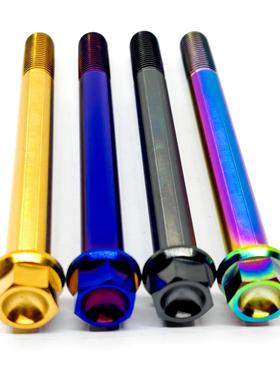 M10x1.25系列-六角法兰钛合金螺丝-Gr.5钛Ti64抗拉140ksi高比强