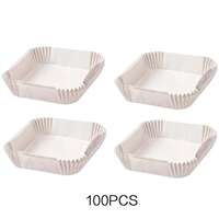 Large Square Air Fryer Paper Liners Disposable Parchment thumbnail 6
