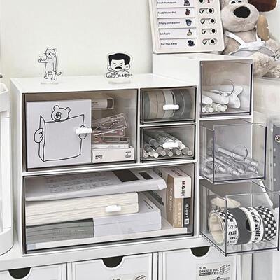 Storage box office plastic wardrobe clothing sorting box收纳