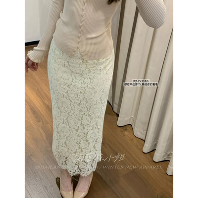 月光蕾丝*御姐风显瘦包臀