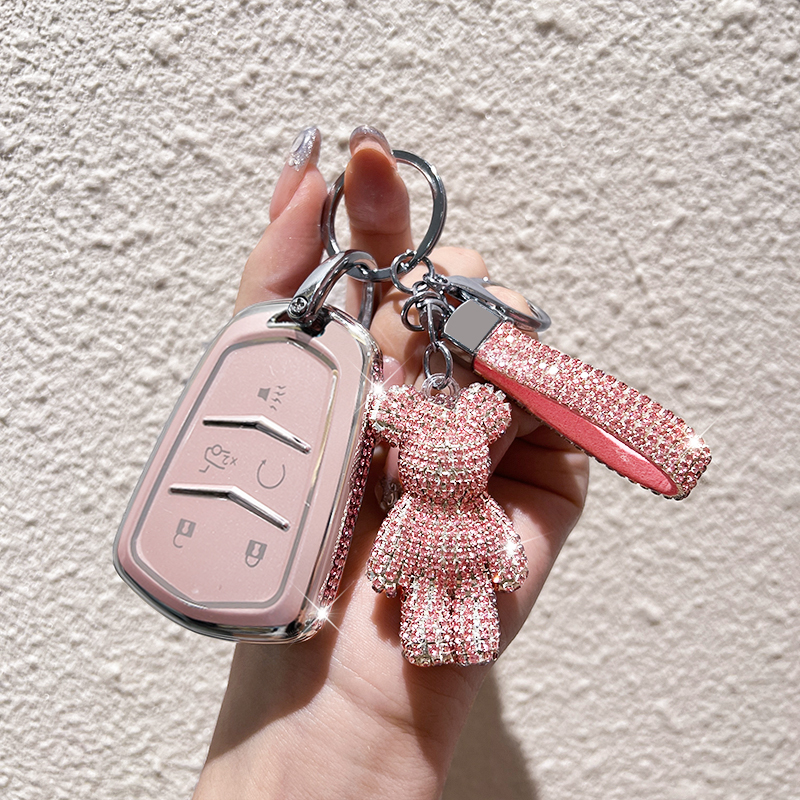 专用凯迪拉克xt5钥匙套xt4车xts扣atsl壳xt6全包ct6女士srx高级感