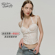Hidden Butterfly蕾丝吊带薄棉杯内色里衬防走光外穿胸衣绝漾佳丽