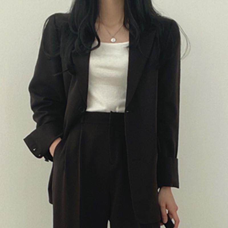咖色西装外套女2026年春秋小个子炸街新款时尚l韩版休闲西服套装