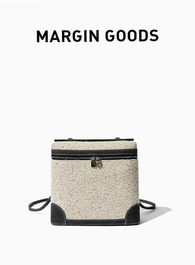 Margin Goods· 【董洁同款】Le M back Bag简约亚麻双肩包