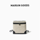 back Margin Bag简约亚麻双肩包 Goods· 董洁同款