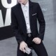 青年婚礼正装 西服套装 一套秋季 帅气修身 学生休闲潮流两件套 男韩版