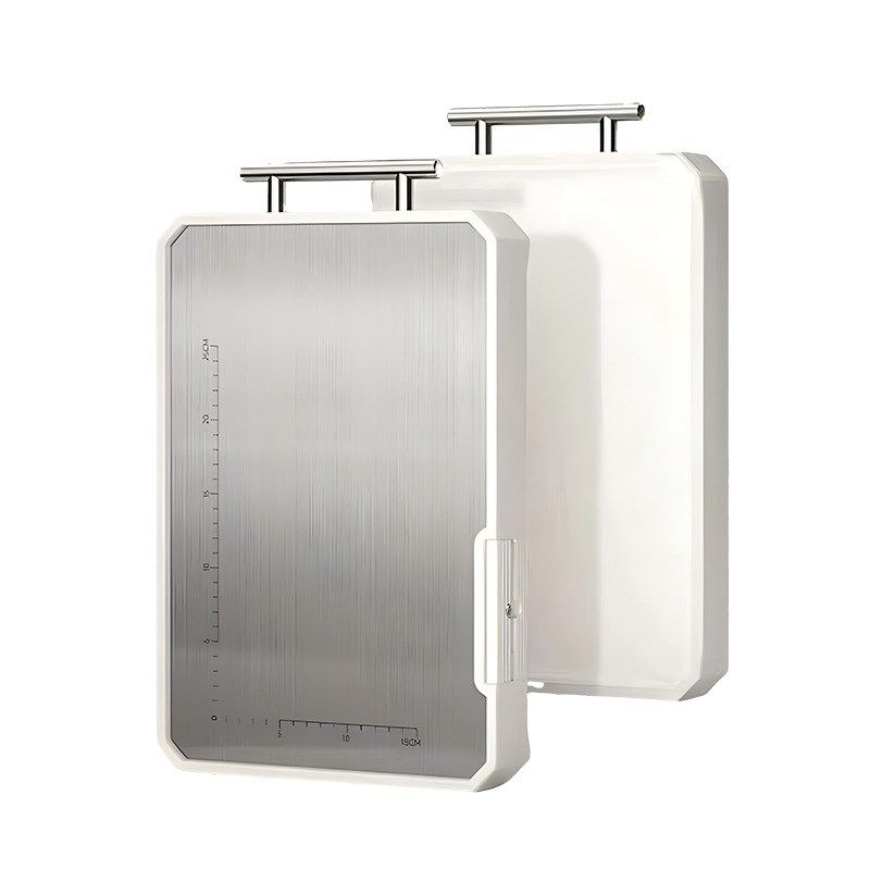 双面菜板家用不锈钢抗菌切菜板厨房多功能案板粘板厚砧板可立式,厨房/烹饪用具,砧板/菜板,淘宝优惠券,粉丝福利购,淘宝优惠卷