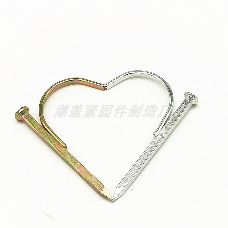 管卡钉水管卡钉ppr卡扣钉水泥钉码镀锌钩钉卡线扣电线固定器1寸32,五金/工具,钉,淘宝优惠券,粉丝福利购,淘宝优惠卷