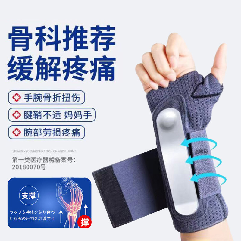 医用护腕扭伤手腕腱鞘腕管综合征专用骨折固定关节劳损女男肌腱炎