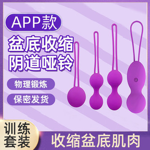 阴道哑铃产后盆底肌修复训练器家用女私处紧致收缩凯格尔球阴锻炼
