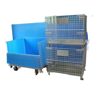 山东苹果框水果框存放运输周转折叠框