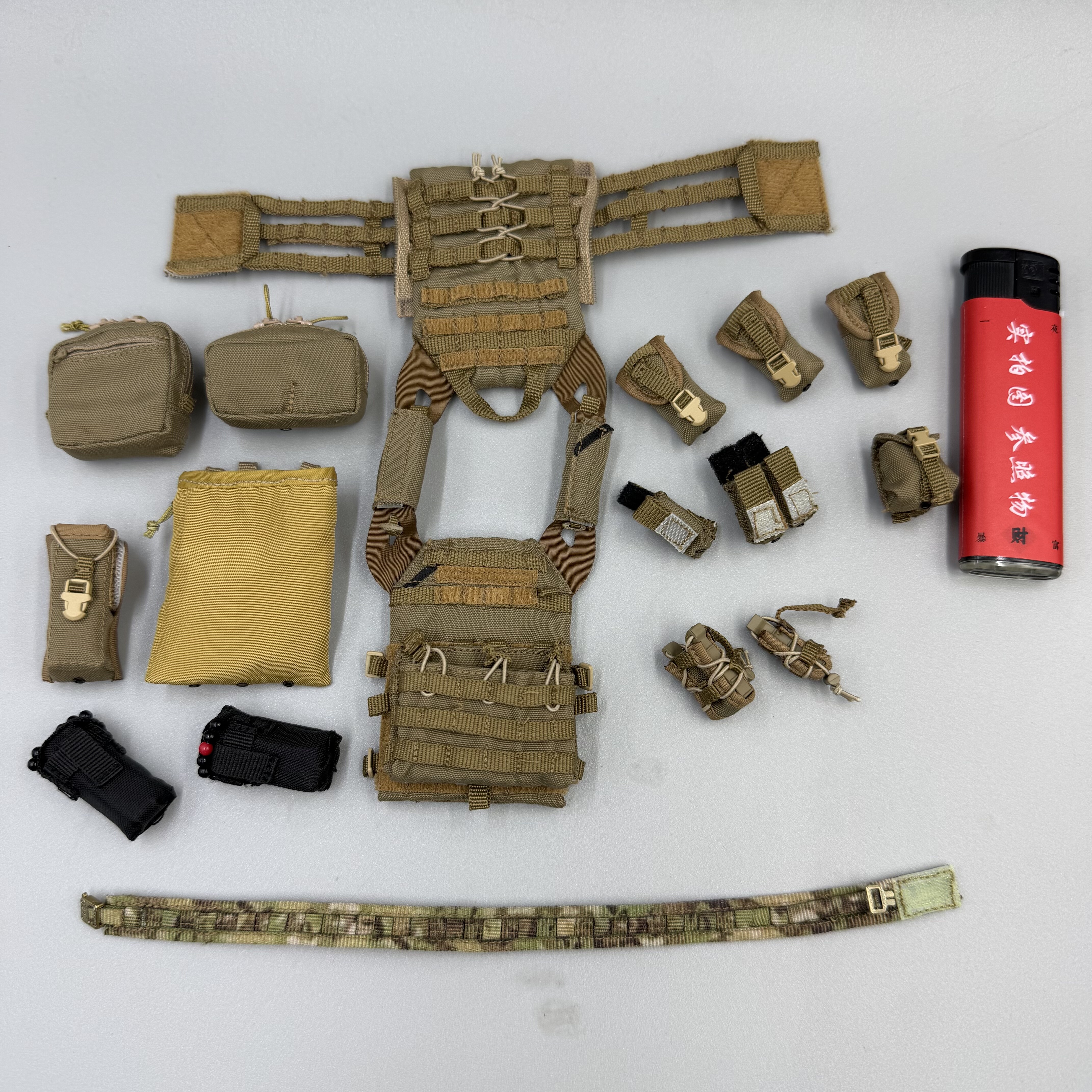 thumbnail for DAMTOYS DAM78089 Marine Woodland Edition Chest Strap Tactical 1 6 Scale Model