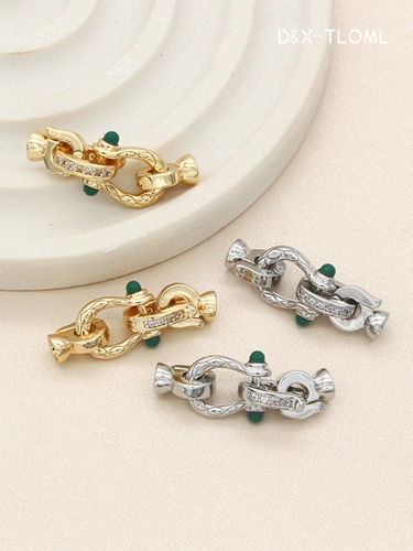 Медный съемный аксессуар ручной работы, 14 карат, DIY