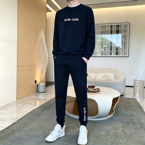 正品arde ciele运动服套装男女2026卫衣卫裤休闲二件套冬季加绒款