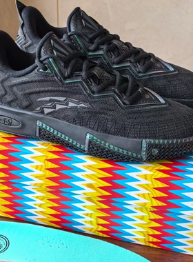 Anta安踏 KAI 2 欧文二代 黑武士   低帮  篮球鞋 男款 黑色