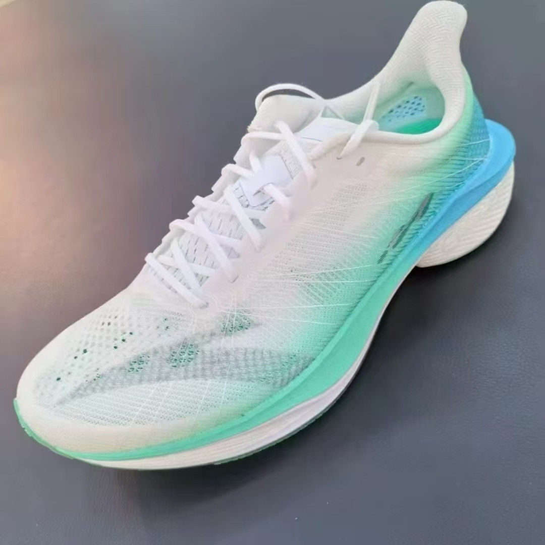 Anta安踏 马赫 4Pro V2 低帮 氮科技 休闲训练跑步鞋 男款 白蓝