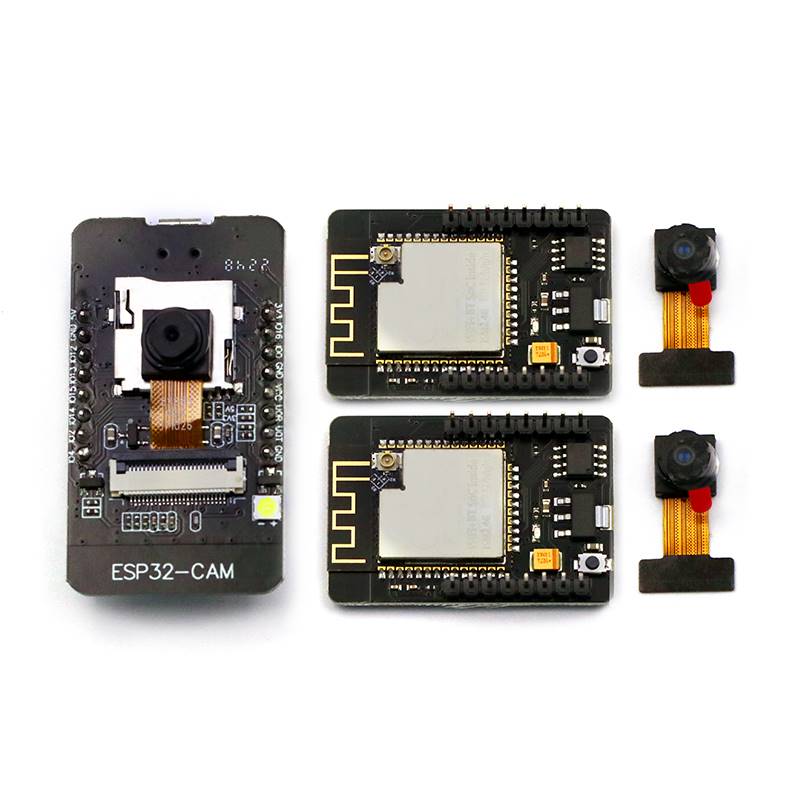 WiFi+蓝牙模块ESP32串口转WiFi/摄像头ESP32-CAM-CH340开发板测试