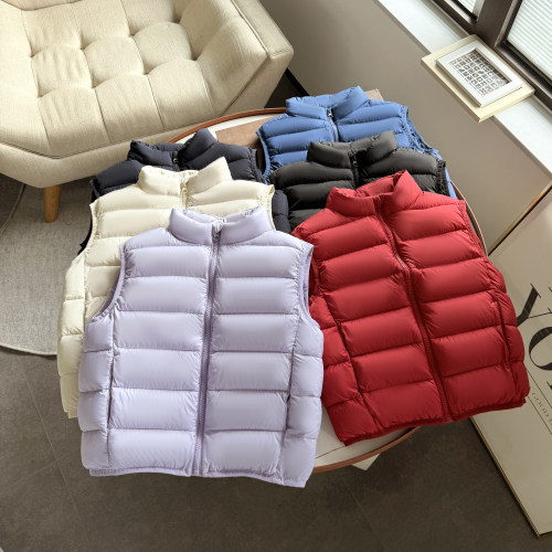 童装男女童空气棉服背心保暖马甲坎肩秋冬外套478124/486622