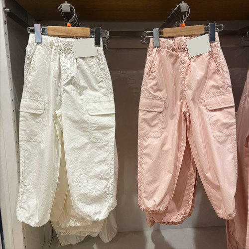 童装男童女童工装束脚裤长裤裤子户外防蚊26春夏新款483502