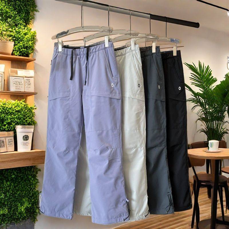 大厂订单！冬松紧腰防风防泼水软壳冲锋裤户外山系滑雪裤登山裤女