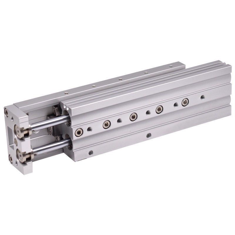 MXS16直线带导轨HLS研磨气动滑台气缸MXS12-10/20/30/40/50/80ASB