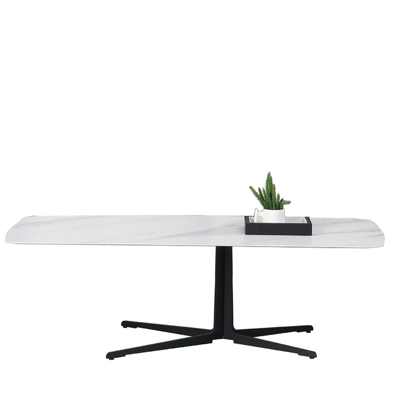 后现代茶几  办公室客厅轻奢迷你圆桌 阳台会客大理石小茶几现货