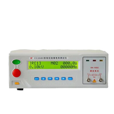 250V500V1000V台式1MΩ-10GΩ测量高阻cc2680数显绝缘电阻测试仪