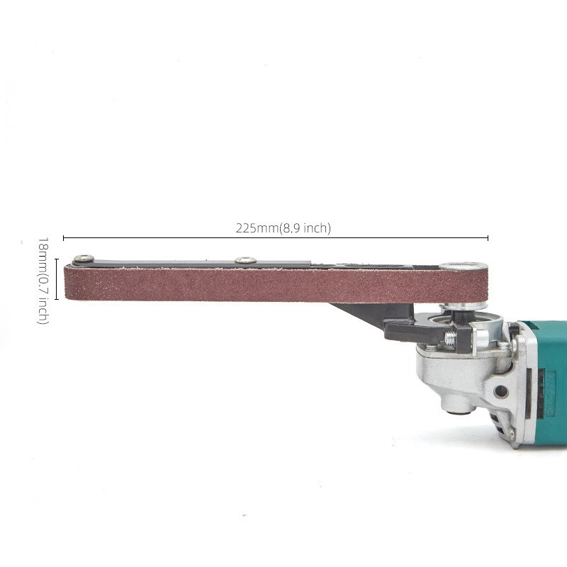 100型角磨机改装砂带机打磨抛光diy木工砂带机角磨机变砂带机迷你