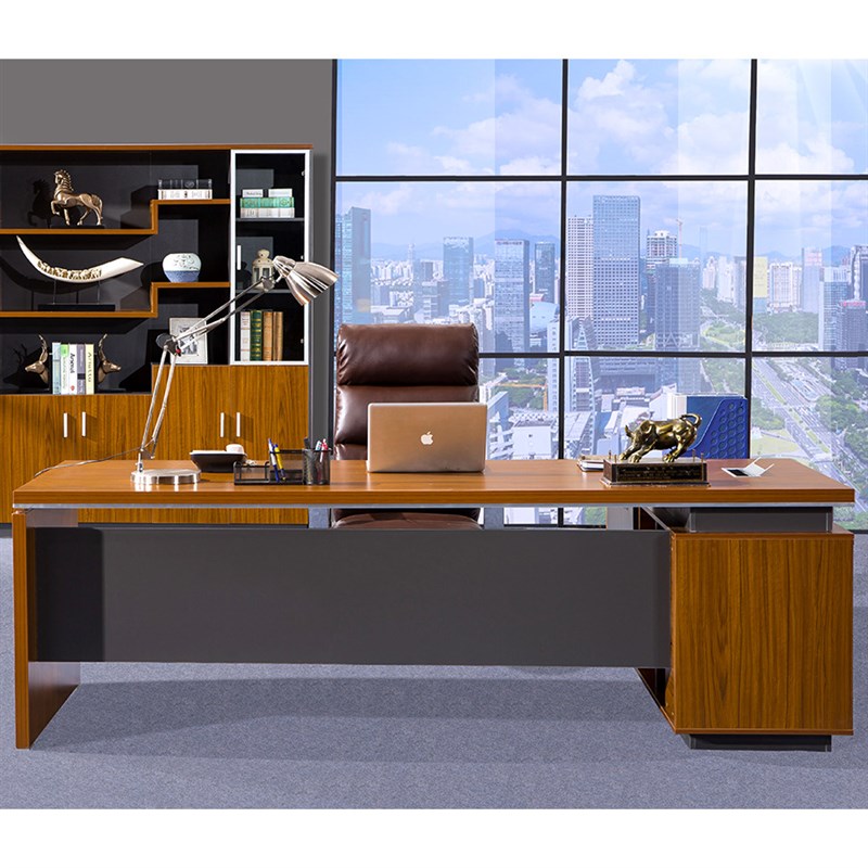 现代大班台简约时尚老板办公桌大班桌经理主管桌办公家具厂家直销