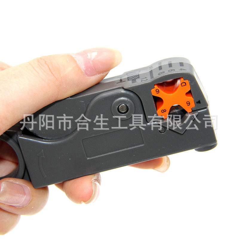 网线钳 rg59/6同轴电缆压接钳挤压f头钳子剥线器压线钳工具组图片