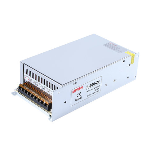 深圳明伟se/s-600w-12v50a工业开关电源24v2直流dc36v48v大功率