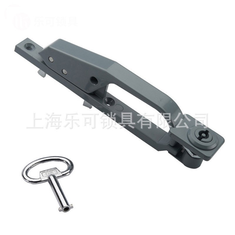 现货把手门锁 五金重工业拉手锁  配电柜锁 MS887-3拉手锁