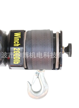 专业生产车用电动绞盘 带遥控电动绞盘 winch2000LB绞盘