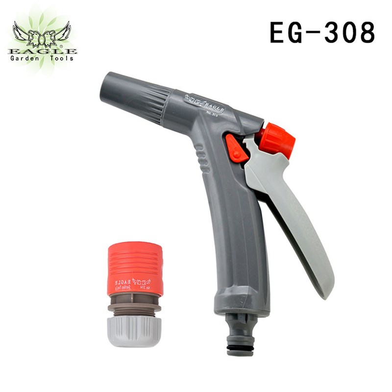 工厂直供/塑料喷枪/洗车水枪/园林喷头/浇花清洁j虾皮