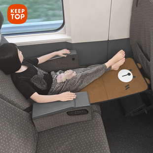 高铁睡觉神器儿童火车二等座旅游婴儿睡垫汽车宝宝长途车非充气床