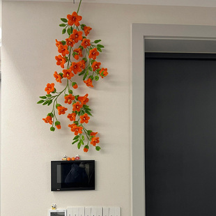 入户门挂饰扭扭棒凌霄花diy手工自制材料包创意氛围感门装饰挂件