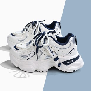 女童老爹鞋厚底洋气2026春季新款中大童女款运动鞋软底舒适跑步鞋