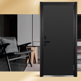 美心萨瓦尼入户门4级防盗门别墅门洋房门单门子母门双开门智能锁