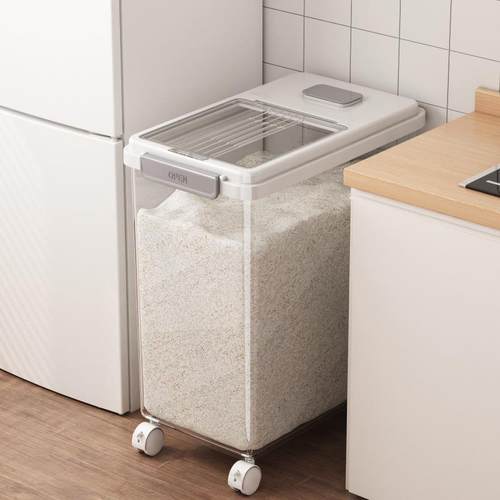 装米桶家用2026新款防虫防潮密封食品级米缸装大米五谷杂粮储米箱