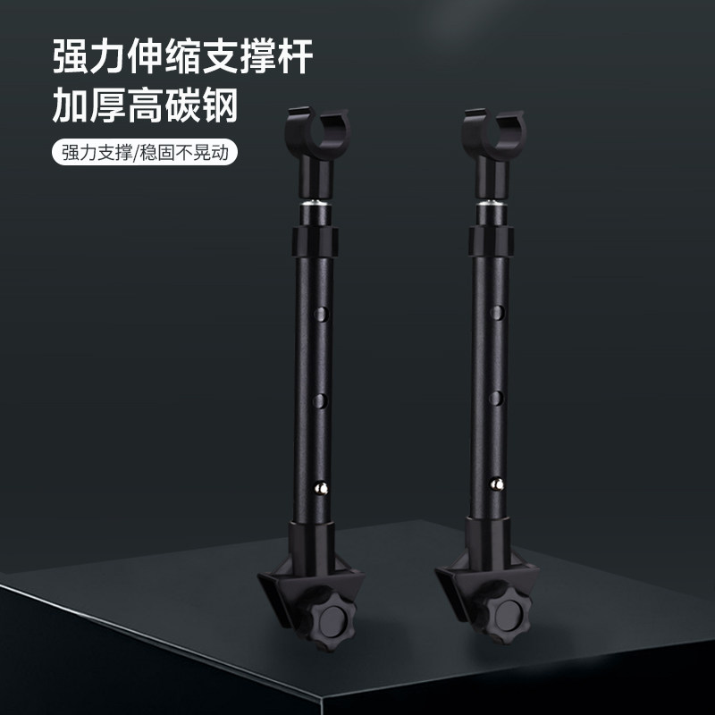 往山方管露营车升降杆摆摊野餐方管推车升降杆平折车升降杆营地车