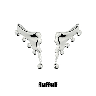 fluffulf·细胞絮语系列·溶化中的液态细胞体耳环