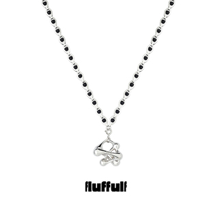 fluffulf·细胞絮语系列·分裂生长的异形球体挂坠项链